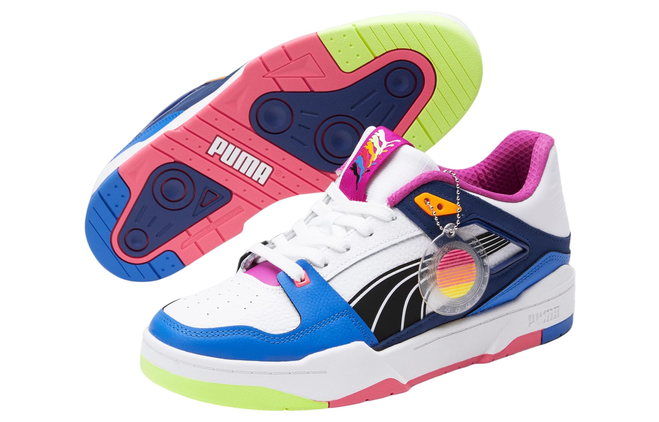 Lookbook Puma Slipstream Sunset「White Bluemazing」389979-01