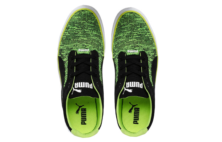 Lookbook Puma Slyde ''Grün Schwarz Weiß'' 368158-05