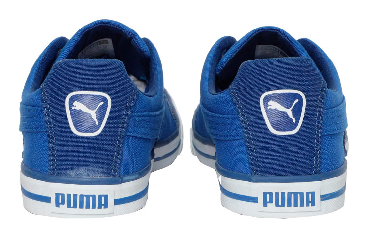 Shop Puma Slyde Idp 低筒滑板鞋 藍
