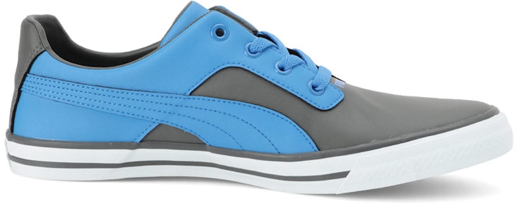 Puma Slyde Knit MU IDP 復古百搭 低筒休閒板鞋 灰藍拼色 Order Puma Slyde Knit MU IDP 復古百搭 低筒休閒板鞋 灰藍拼色