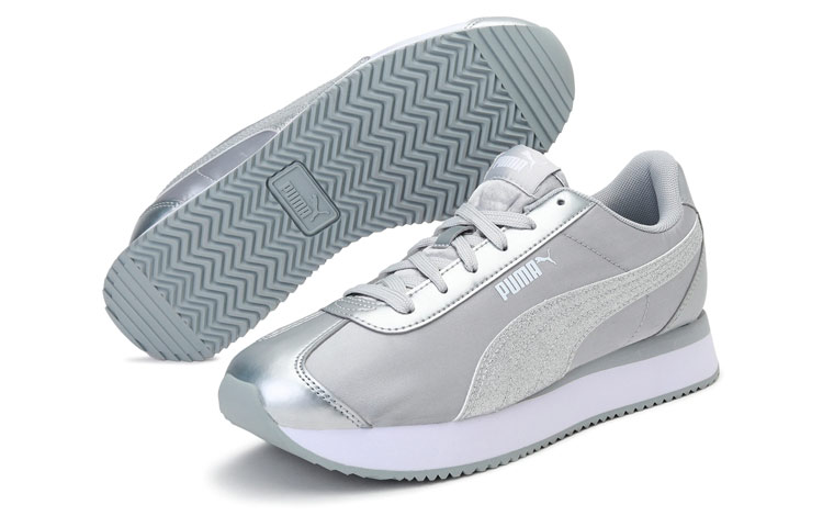 Shop Puma Slyde Knit MU IDP ''Argento Metallizzato'' 371977-03