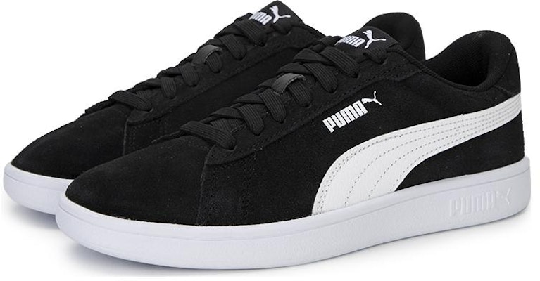 PUMA Smash 3.0 防滑耐磨輕便 低筒 板鞋 男女同款 黑白 Lookbook PUMA Smash 3.0 防滑耐磨輕便 低筒 板鞋 男女同款 黑白