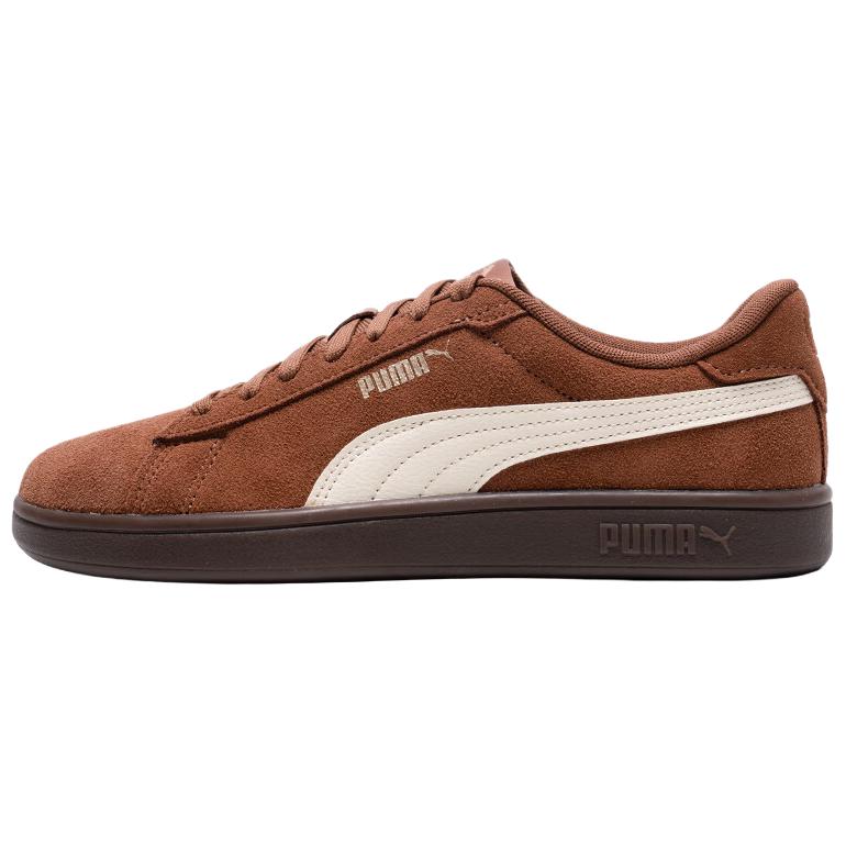Puma Smash 3.0 Brown Low-Top Casual Sneakers Stylish & Comfortable 390984-35