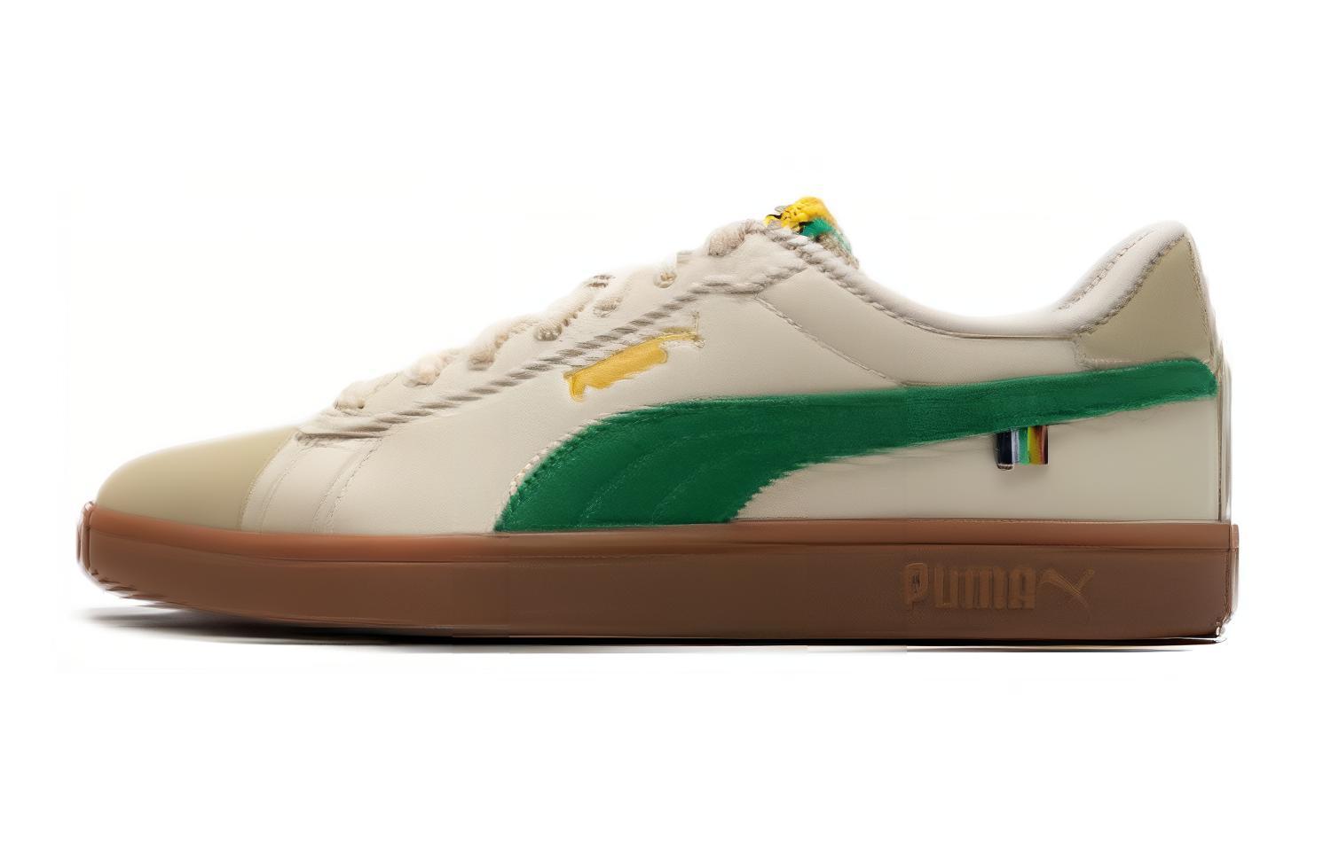 Puma Smash 3.0 Football24 'Beige Green Gum' 396147-01