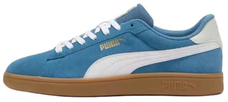 Puma Smash 3.0 Retro Low-Top Sneakers Blue White Comfortable & Durable. 397484-02 Puma Smash 3.0 Retro Low-Top Sneakers Blue White Comfortable & Durable. 397484-02