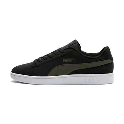 Puma Smash Buck V2 Casual Board Shoes Black/Green