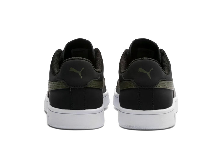 Puma Smash Buck V2 Casual Board Shoes Black/Green 圖 4