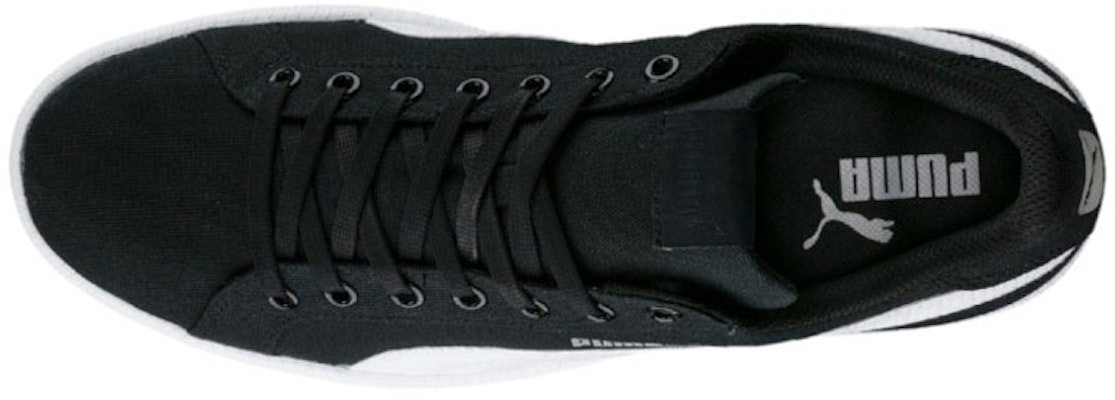 Puma Smash Canvas 'Hitam Kasual' 357583-14 Shop Puma Smash Canvas 'Hitam Kasual' 357583-14