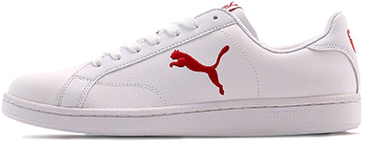 Puma Smash Cat L White/Red 362945-01 Puma Smash Cat L White/Red 362945-01