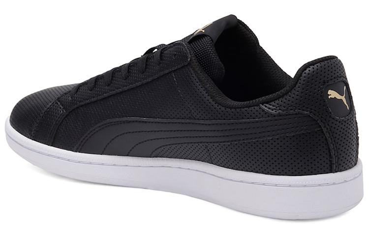 Lookbook 푸마 스매시 FP 블랙/골드  (Puma Smash FP Black/Gold) 363721-01