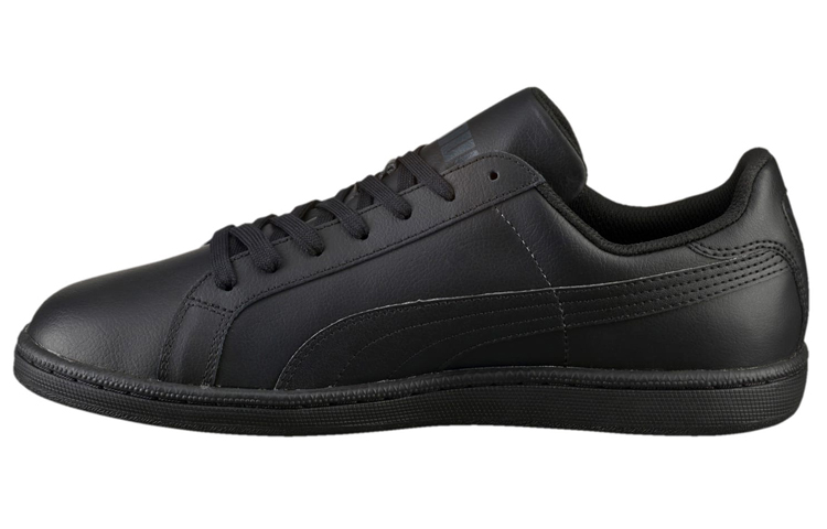 Lookbook Puma Smash Leder ''Schwarz Dunkler Schatten'' 356722-04