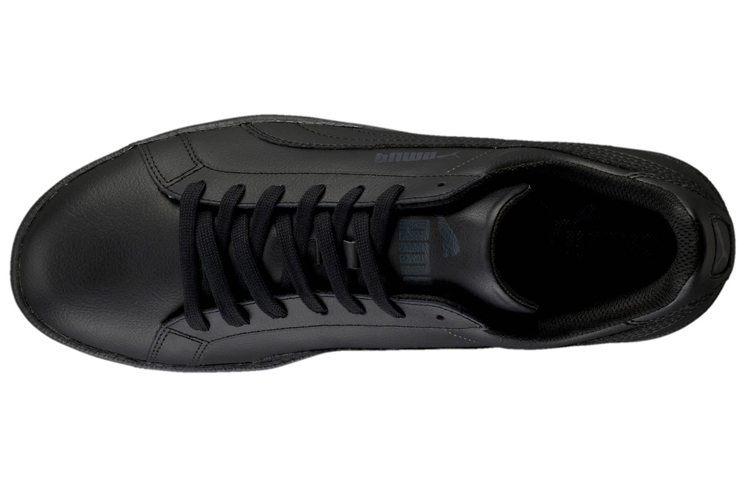Shop Puma Smash Leder ''Schwarz Dunkler Schatten'' 356722-04