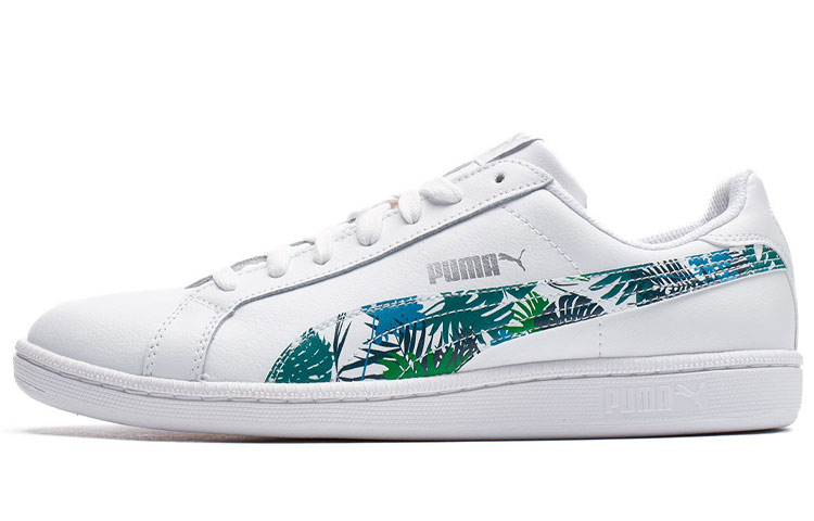 Buy Puma 斯迈殊 皮革 '棕榈白' 365602-01