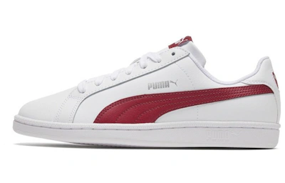 Puma Smash Leather 'White Tibetan Red'