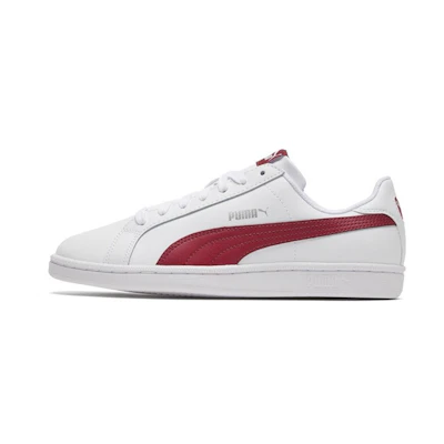 Puma Smash Leather 'White Tibetan Red'