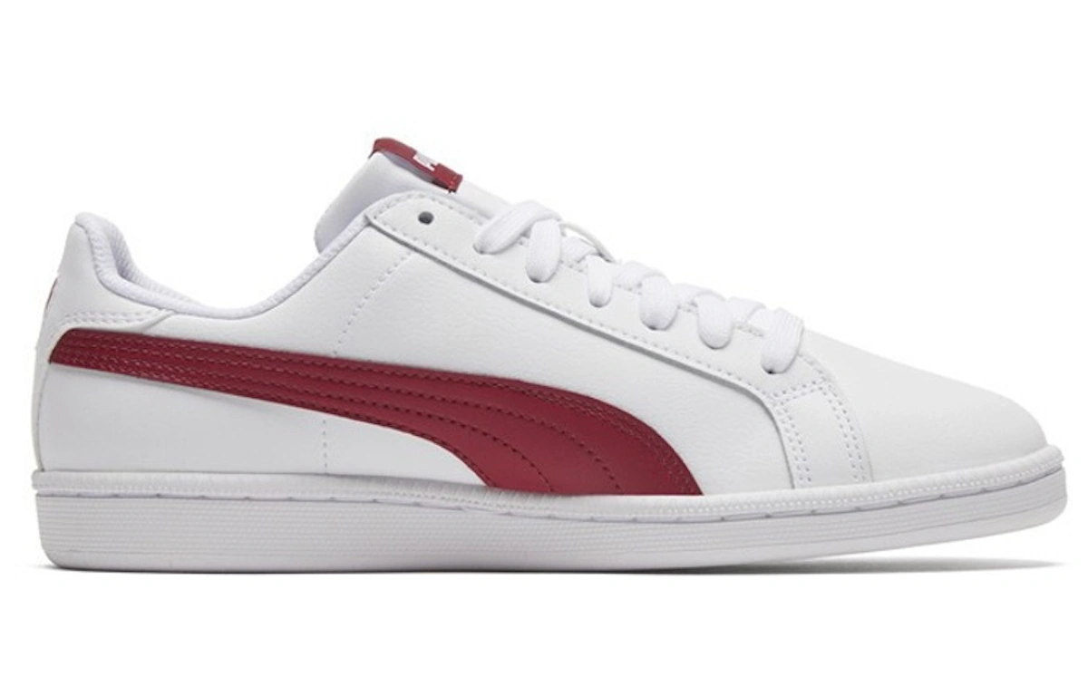 Puma Smash Leather 'White Tibetan Red'