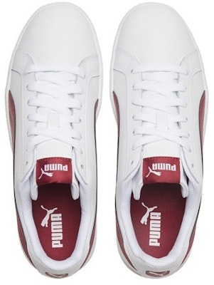 Puma Smash Kulit 'Putih Merah Tibet' 356722-23 Lookbook Puma Smash Kulit 'Putih Merah Tibet' 356722-23