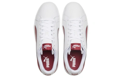Puma Smash Leather 'White Tibetan Red'