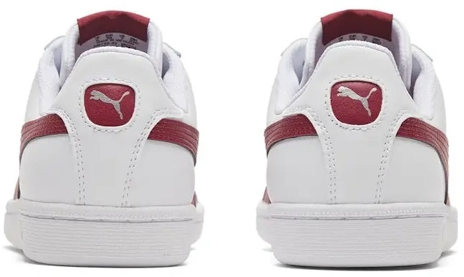 Puma Smash Kulit 'Putih Merah Tibet' 356722-23 Shop Puma Smash Kulit 'Putih Merah Tibet' 356722-23