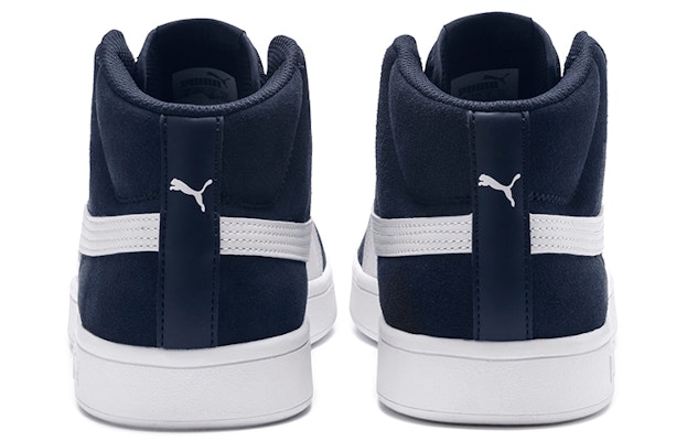 Puma Smash v2 Mid Mid Tops Casual Skateboarding Shoes Unisex Blue White 366923-04 Shop Puma Smash v2 Mid Mid Tops Casual Skateboarding Shoes Unisex Blue White 366923-04