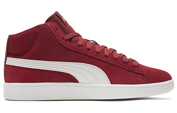 Order PUMA Smash 耐磨 中筒 板鞋 男女鞋 紅白