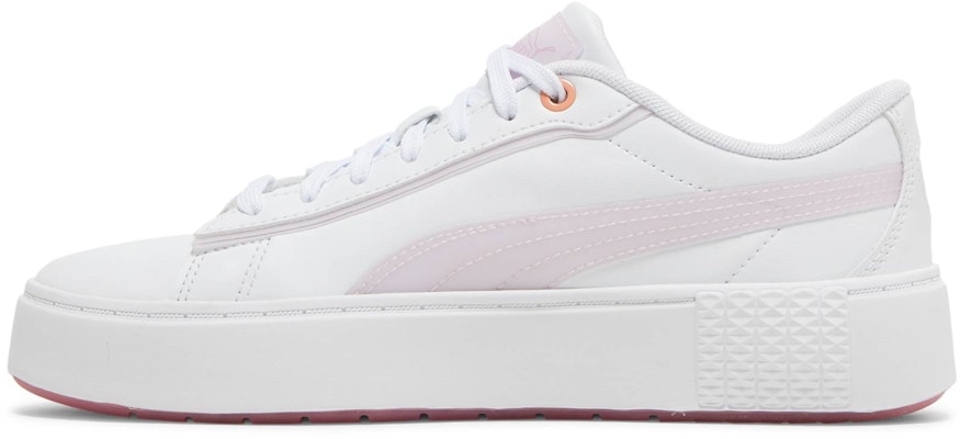 (女款) Puma Smash Platform V2 'Candy - White Lavender Fog' 383878-01 Lookbook (女款) Puma Smash Platform V2 'Candy - White Lavender Fog' 383878-01