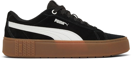 (Women) Puma Smash Platform v2 Suede 'Black Gum' 373037-01 (Women) Puma Smash Platform v2 Suede 'Black Gum' 373037-01