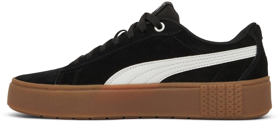 (女生)Puma Smash Platform v2 麂皮 '黑褐色' 373037-01 Lookbook (女生)Puma Smash Platform v2 麂皮 '黑褐色' 373037-01