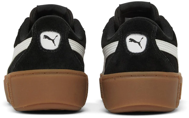 (女生)Puma Smash Platform v2 麂皮 '黑褐色' 373037-01 Details for (女生)Puma Smash Platform v2 麂皮 '黑褐色' 373037-01
