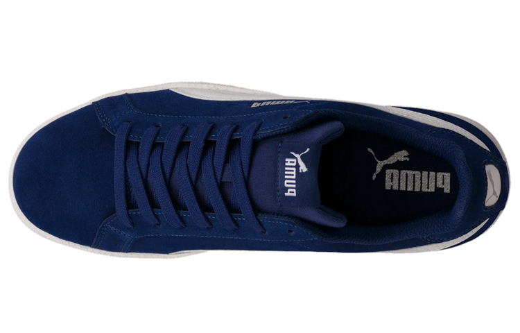 Lookbook プーマ スマッシュ スエード ディープブルー 361730-20