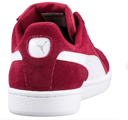 Puma Smash Suede Retro Low Top skate shoes Red 361730-18 Shop Puma Smash Suede Retro Low Top skate shoes Red 361730-18