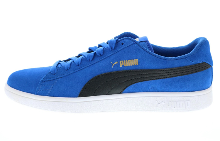 Buy Puma Smash V2 輕便透氣低筒休閒板鞋 藍黑
