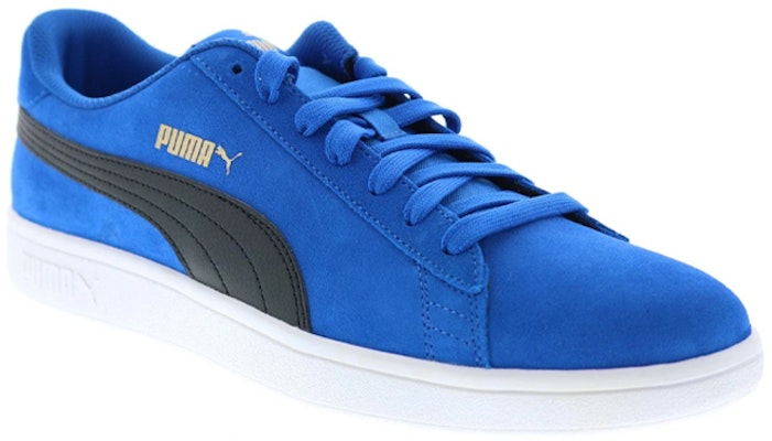 Puma Smash V2 輕便透氣低筒休閒板鞋 藍黑 Lookbook Puma Smash V2 輕便透氣低筒休閒板鞋 藍黑