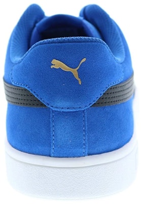 Puma Smash V2 輕便透氣低筒休閒板鞋 藍黑 Shop Puma Smash V2 輕便透氣低筒休閒板鞋 藍黑