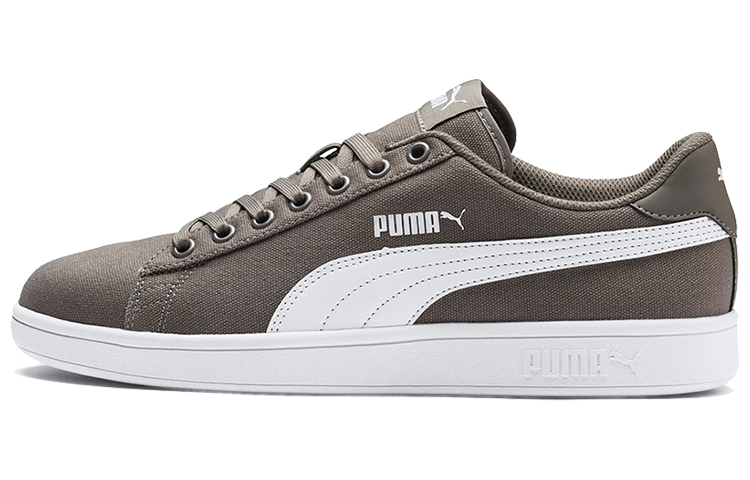 Buy Puma Smash V2 Coklat/Putih 366420-07
