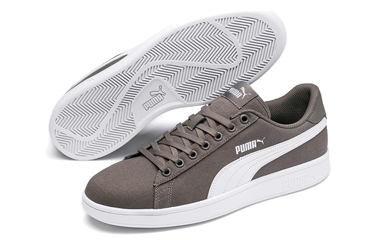Purchase Puma Smash V2 Coklat/Putih 366420-07