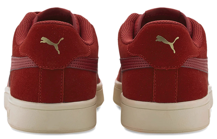 Shop Puma Smash v2 Merah/'Emas' 364989-47