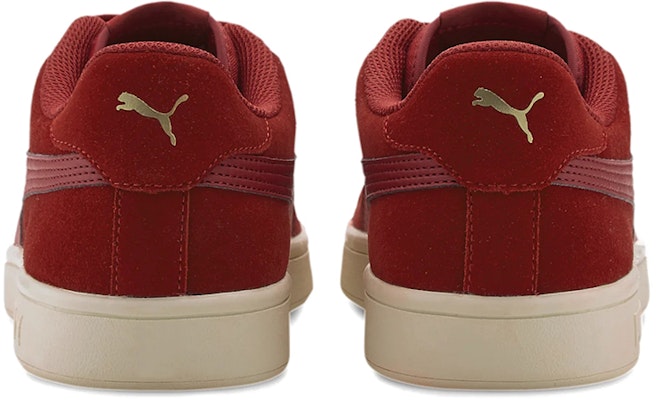 Puma Smash v2 Merah/ 'Emas' 364989-47 Shop Puma Smash v2 Merah/ 'Emas' 364989-47