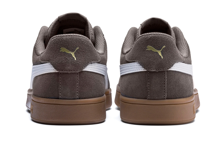 Shop プーマ スマッシュv2 チャコールグレー ガム (Puma Sumasshu v2 Chakoru Gure Gum) 364989-27