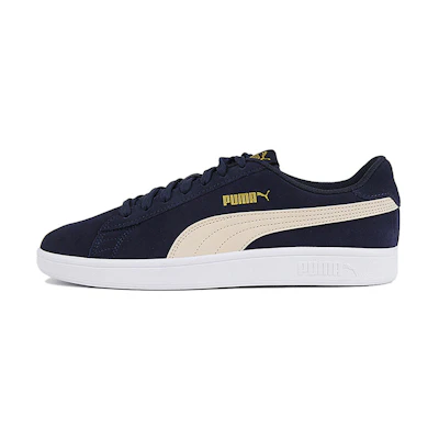 Puma Smash V2 Retro Casual Skateboarding Shoes Unisex Deep Blue