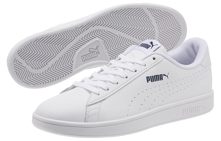 Lookbook 푸마 스매쉬 v2 '가죽 퍼프 - 화이트' 365213-02