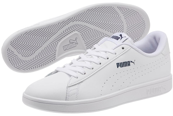 Puma Smash v2 'Leather Perf - White' 365213-02 Lookbook Puma Smash v2 'Leather Perf - White' 365213-02