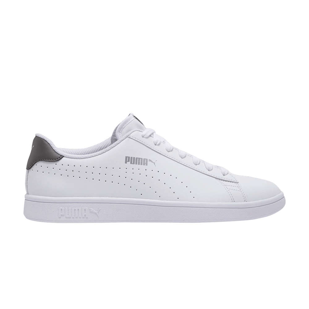 Buy Puma Smash v2 '皮革透氣 - 白銀' 365213-13