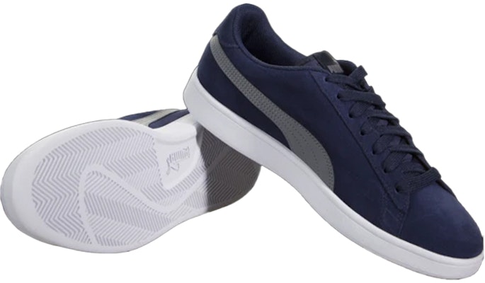 Puma Smash V2 'Biru Kelabu Ringan Bernafas' 364989-03 Shop Puma Smash V2 'Biru Kelabu Ringan Bernafas' 364989-03
