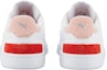 Shop Puma Smash v2 拼接休閒板鞋 白紅色