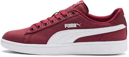 Puma Smash V2 Shoes Red/White 366420-08 Puma Smash V2 Shoes Red/White 366420-08