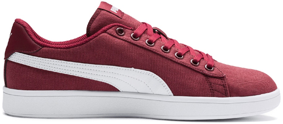 PUMA Smash V2 休閒 低筒 平底鞋 男女款 紅白 Order PUMA Smash V2 休閒 低筒 平底鞋 男女款 紅白