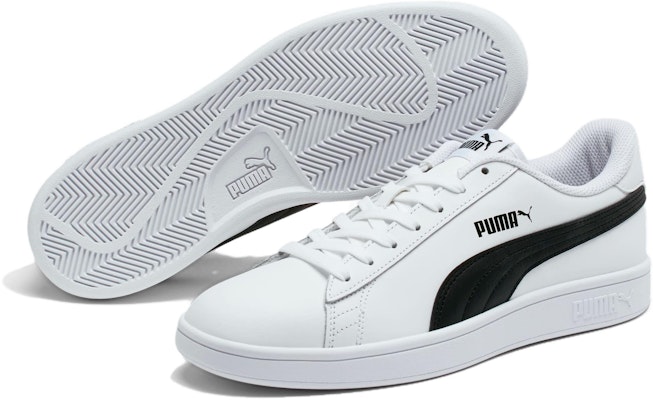 Puma Smash V2「白黑」365215-01 Lookbook Puma Smash V2「白黑」365215-01