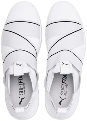 Puma Smash v2 Slip On /Black 'White' 369129-02 Shop Puma Smash v2 Slip On /Black 'White' 369129-02