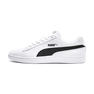 Puma Smash V2 Buck Casual Board Shoes Black/White